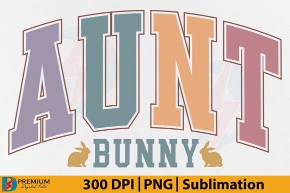 Easter Aunt Bunny SVG Retro Auntie PNG Review