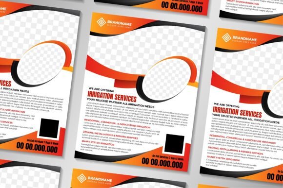 Irrigation Services Vertical Flyer Review