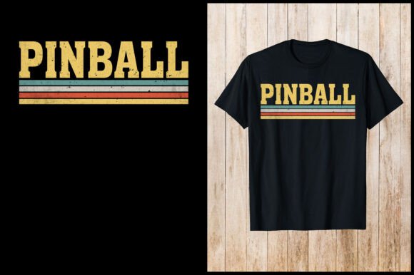 Pinball Typography Retro T-Shirt Review