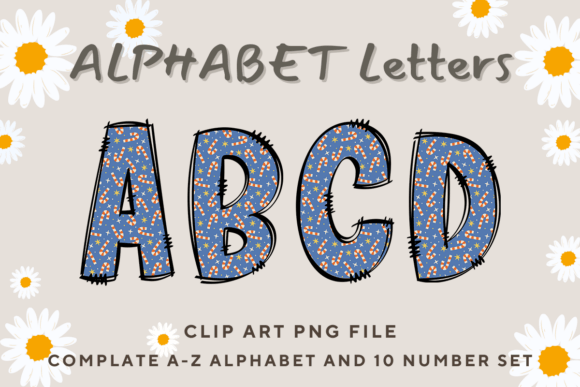 Retro Doodle Alphabet Vintage Letters29 Review