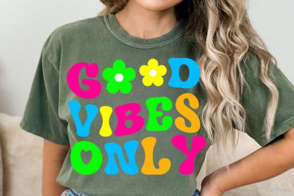 Retro Good Vibes Only SVG PNG Review