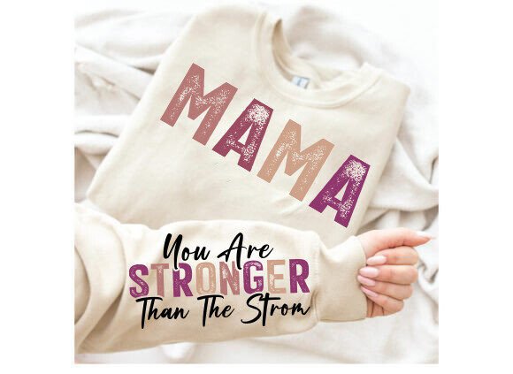 Retro Mama Stronger Than the Storm Svg Review