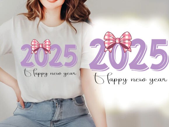 Retro New Year 2025 PNG Review