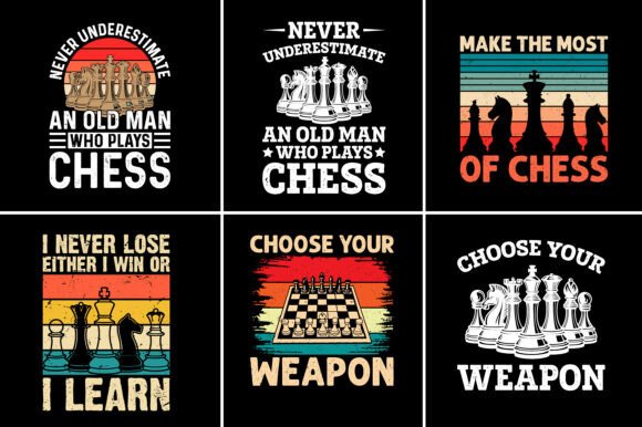 Retro Vintage Chess TShirt Design Bundle Review